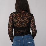 Top en dentelle seconde main