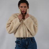 Veste croc top moumoute
