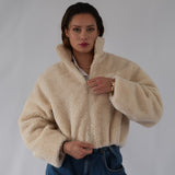 Veste croc top moumoute