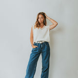 Jean taille haute Cocoon